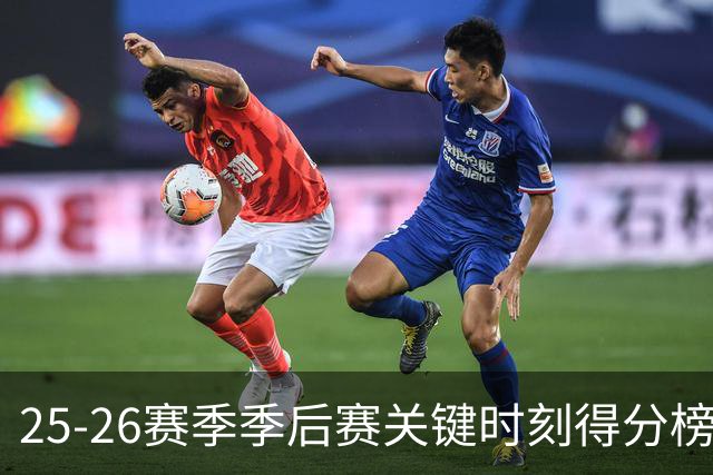 25-26赛季季后赛关键时刻得分榜：布伦森排名第一